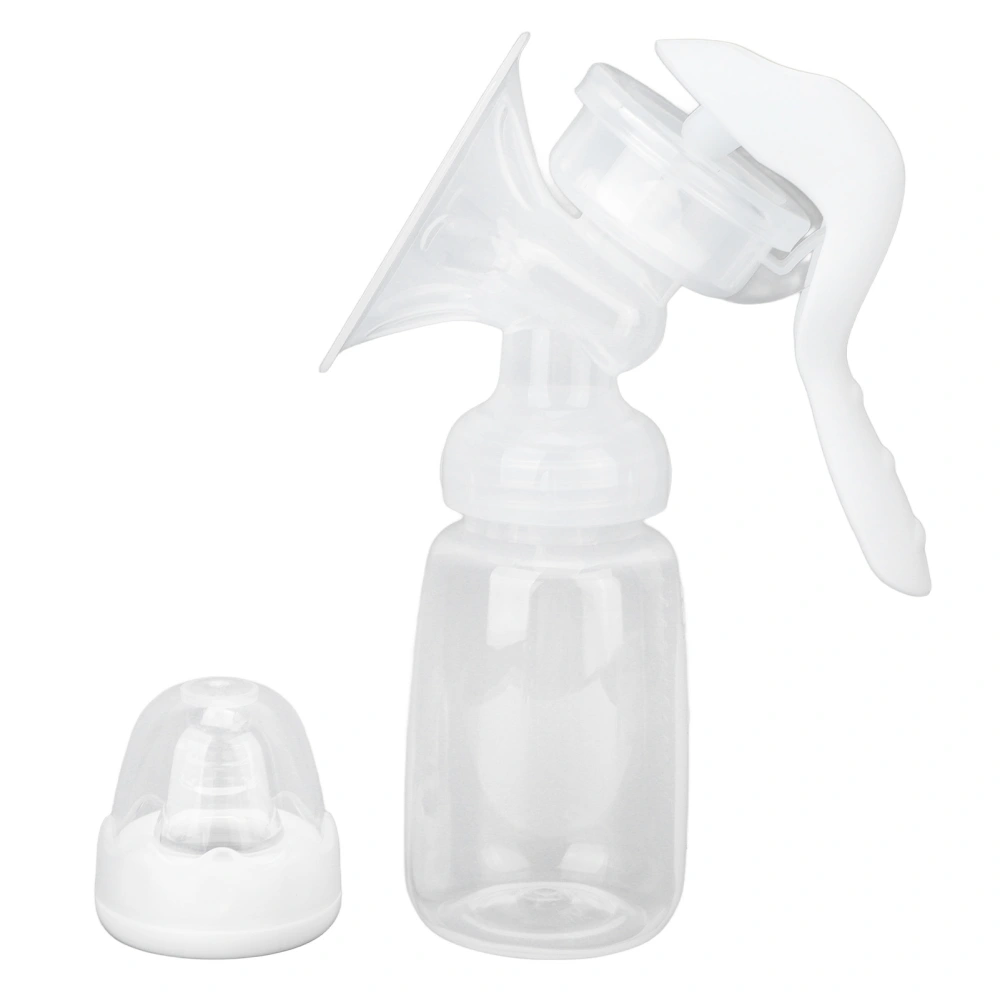 Manual Hand Breast Pump Heat Resistant Portable Breastfeeding Pump for Lactating Mothers