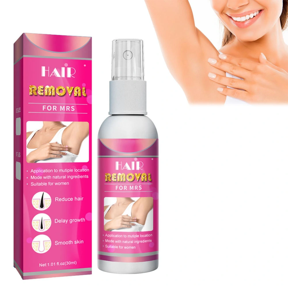 Hair Removal Intimate Hair Spray for Women Gentle Hair Removal Spray Men Intimate Area Slows Hair Growth Application