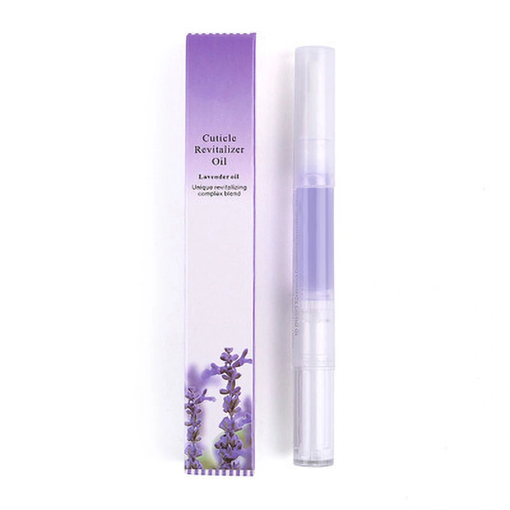 Cuticle Revitalizer Oil Natural Fragrance Nail Supplies Nutrition Pen Nail Isolation Oil PenLavender