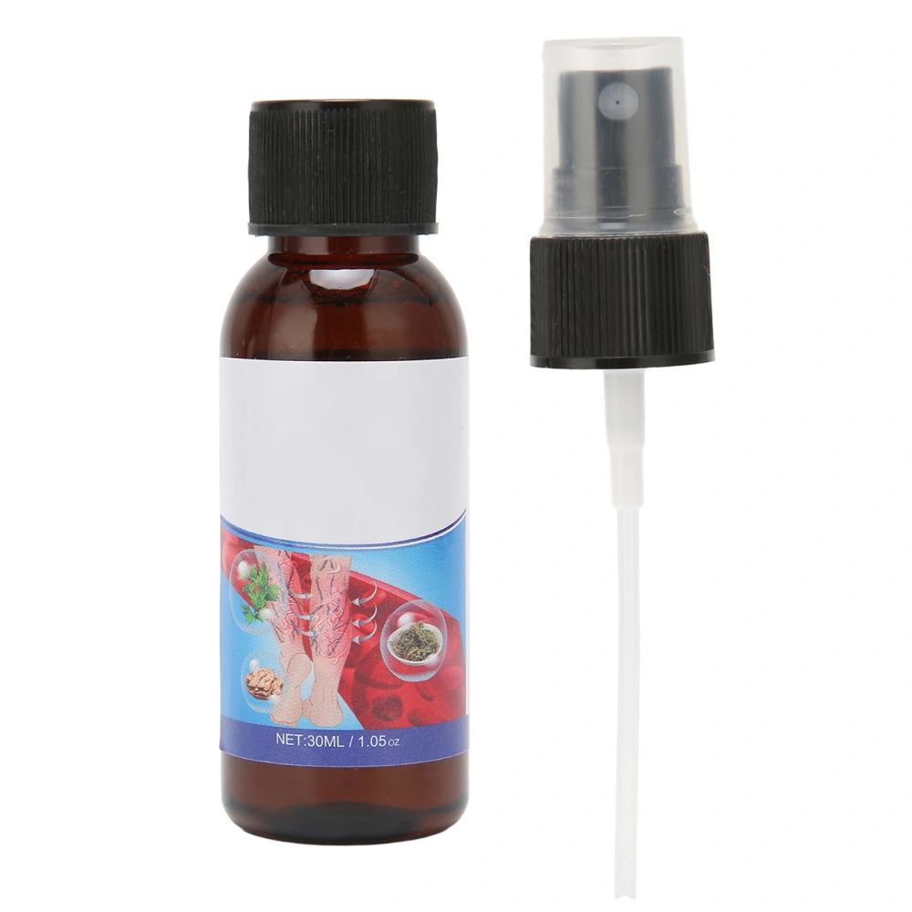 Varicose Vein Treatment Spray Professional Leg Swelling Pain Relief Spider Veins Soothing Serum 30ml