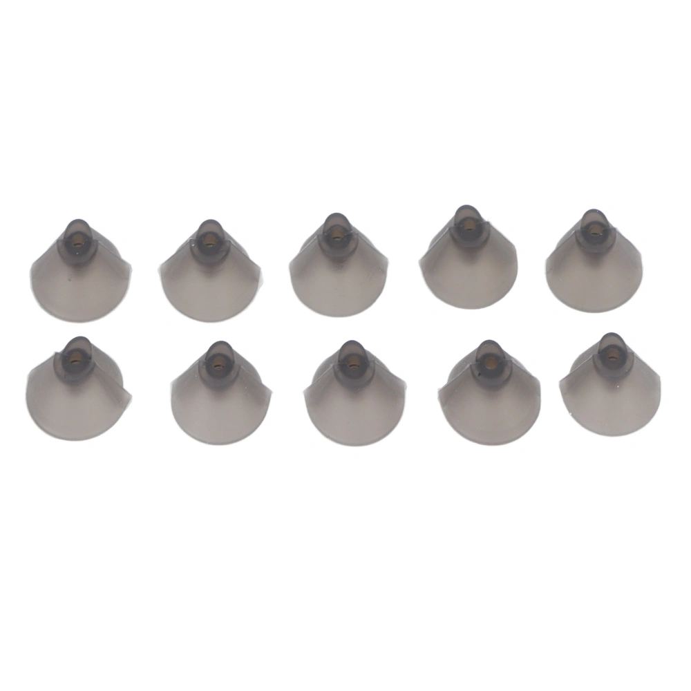 10pcs Hearing Aid Eartips Washable Detachable Static Free Soft Silicone Hearing Aid Domes