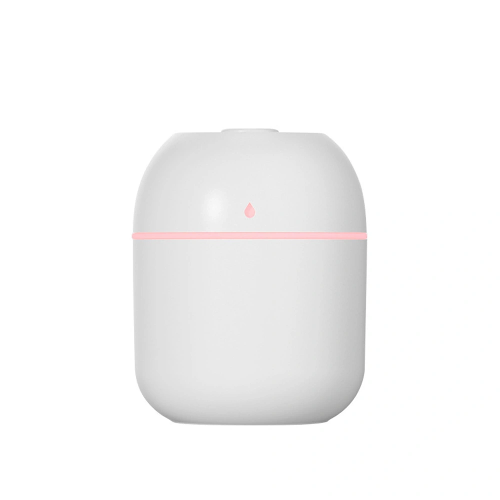 Mini Car Humidifier USB Plug in Quiet Portable Humidifier for Home Office BedroomDrop Shape 220 White USB Plug in