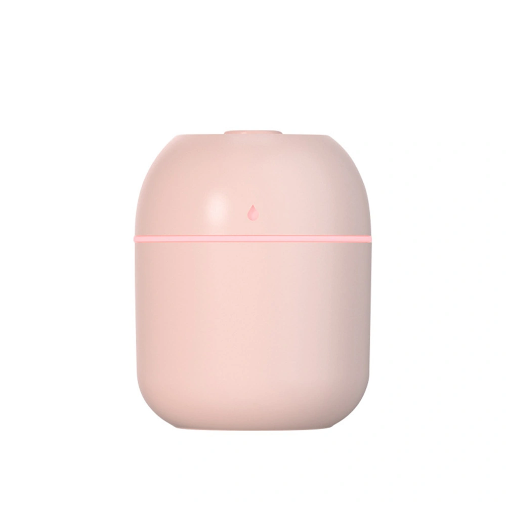 Mini Car Humidifier USB Plug in Quiet Portable Humidifier for Home Office BedroomDrop Shape 220 Pink USB Plug in