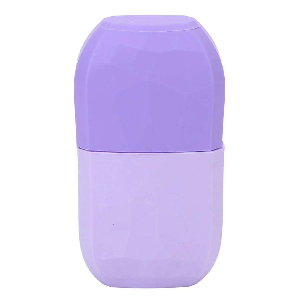 Silicone Ice Face Roller Prevent Wrinkles Brightening Facial Beauty Ice Roller for WomenPurple