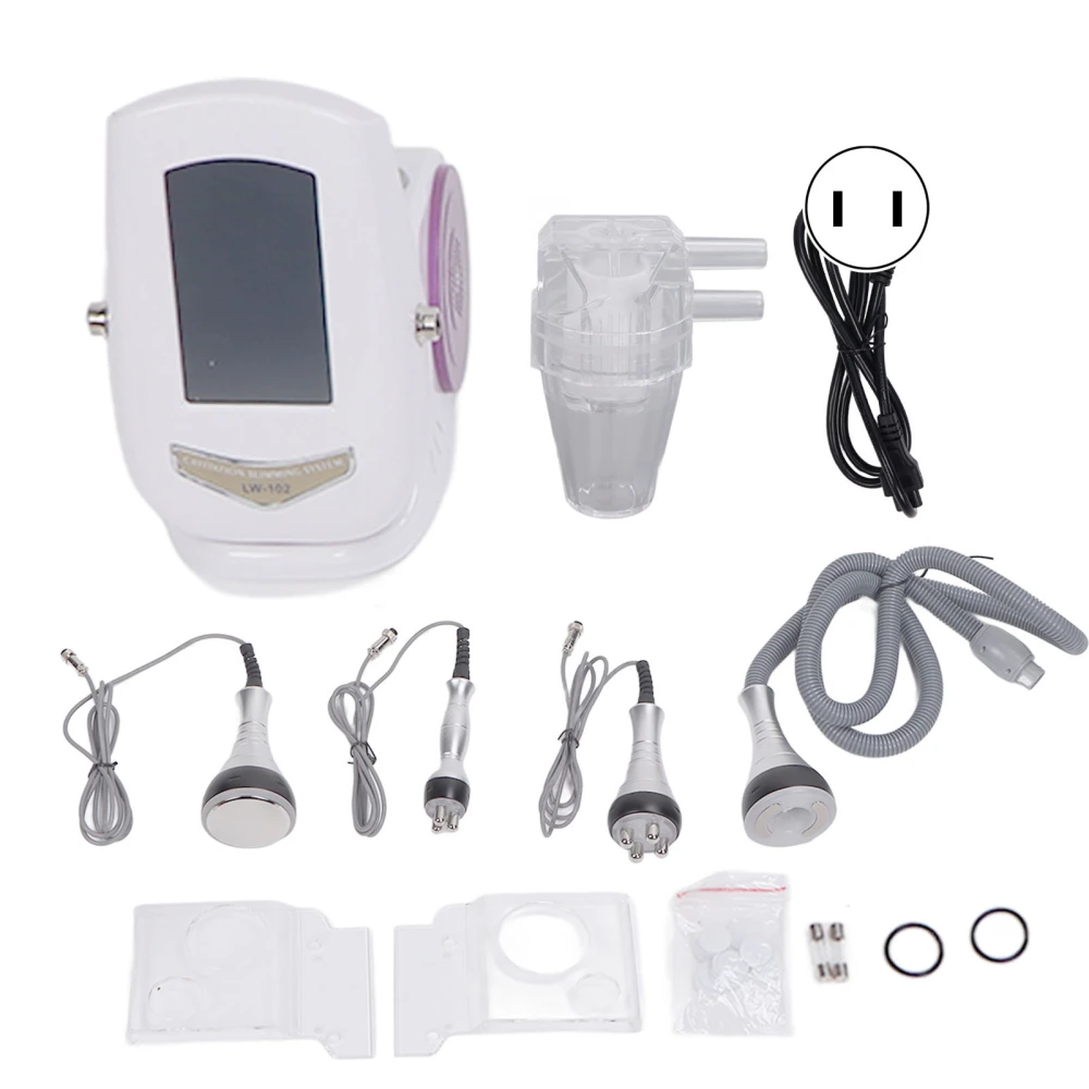 40KHz Body Slimming Machine Professional RF Face Skin Firming Massage Body Shaping Beauty Machine (100‑240V)US Plug