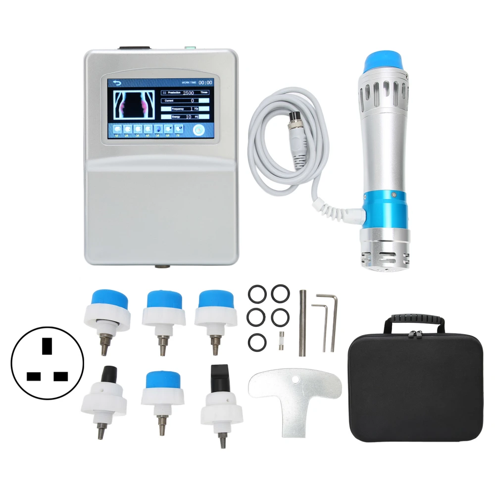 ED Extracorporeal Therapy Machine 27 Energy Gears 16 Frequency Gears Shockwave Treatment Instrument 110‑