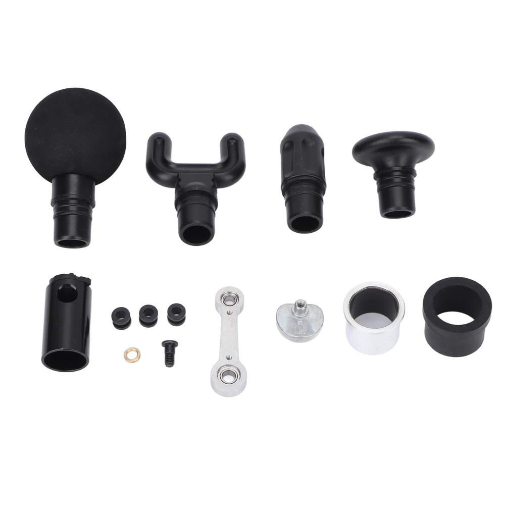 Muscle Massager Head Set Silicone Parts Link Rod Piston Connecting Rod Massager Gun Attachment