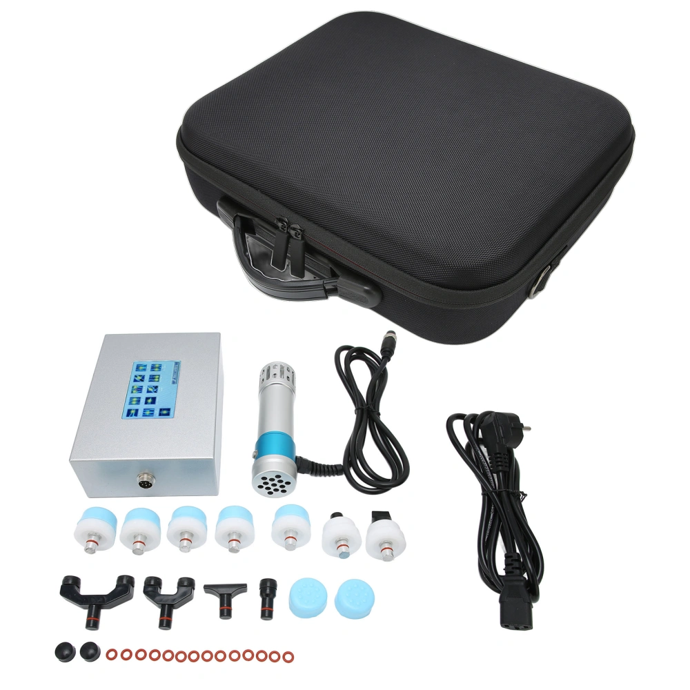 Shockwave Therapy Machine Extracorporeal ED Shock Wave Treatment Machine with Storage Bag 100‑240VEU Plug