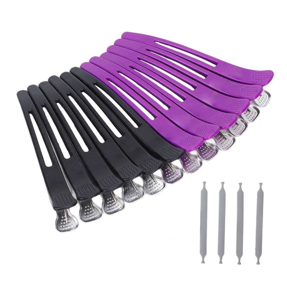 12Pcs Anti Slip Duckbill Hair Clips Styling Hair Clips for Hair Salon Haircuts Makeup Face Wash