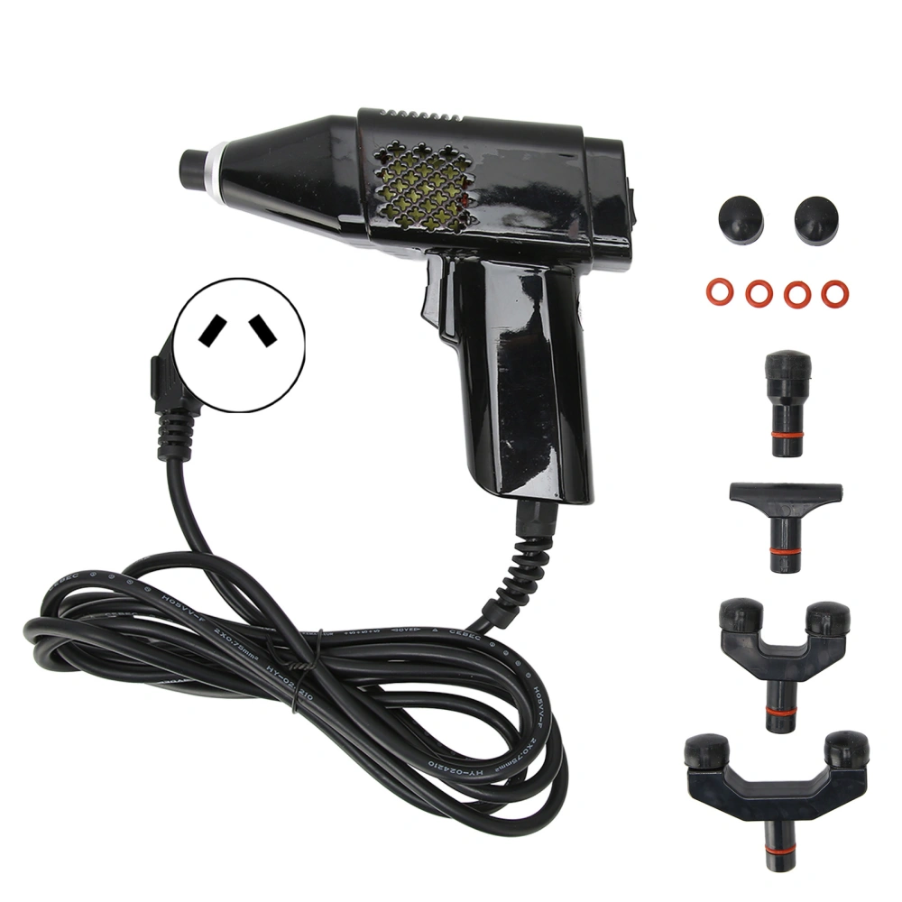 Mutifunctional Electric Spine Chiropractor 3 Gears Adjustable Electric Massage Gun Electric Spine Adjusting Tool 100‑240VAU Plug