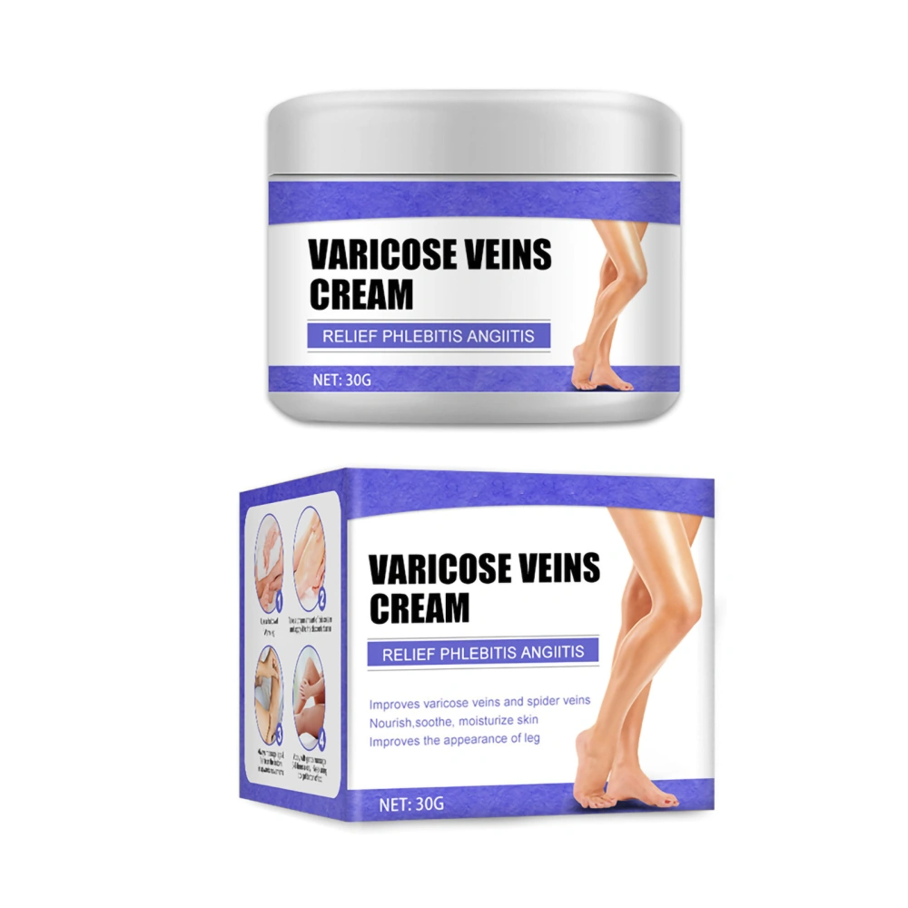 Vein Care Fading Cream Natural Ingredient Varicose Veins Cream for Legs Veins Ointment Eliminate Varicose Veins and Spider Veins