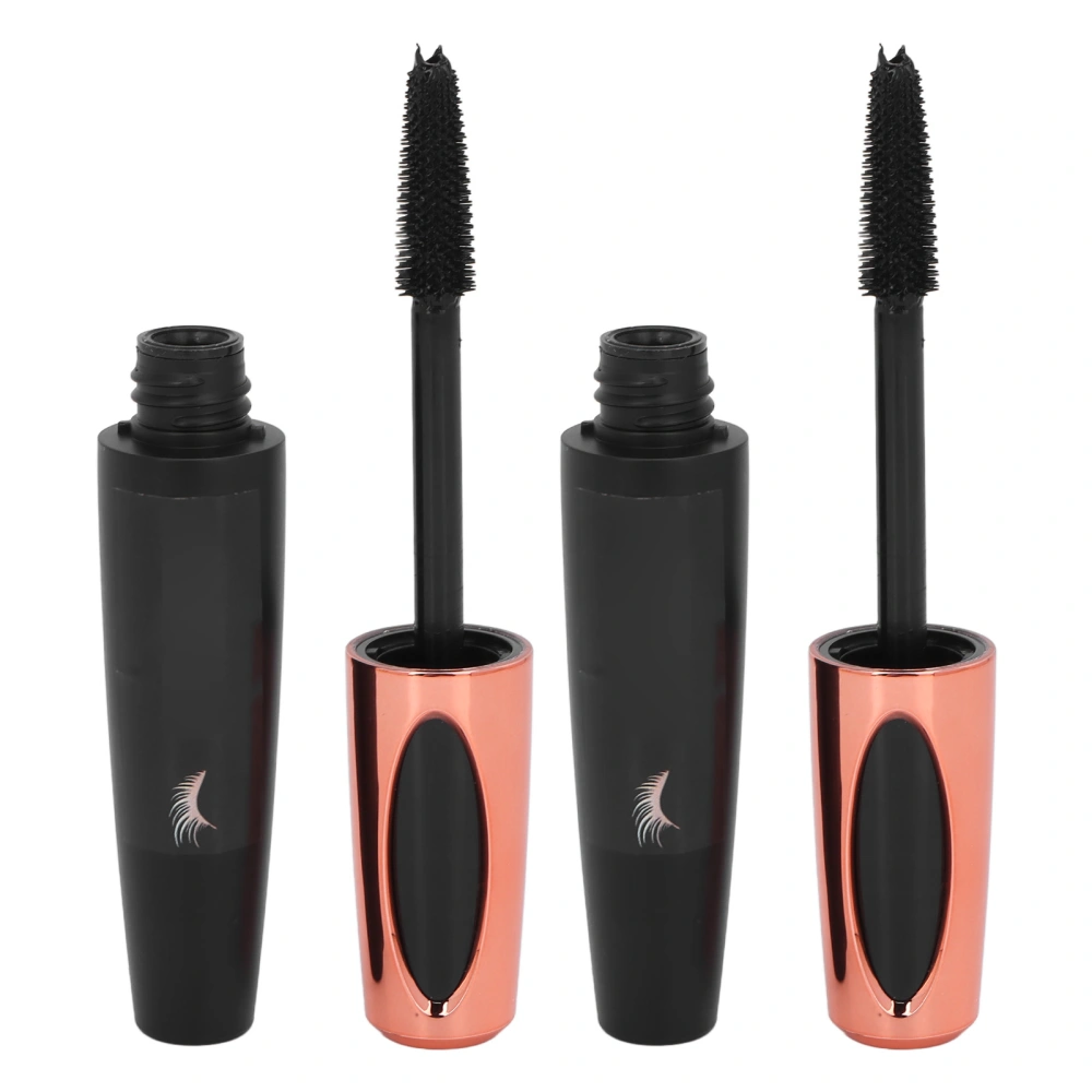 2 Packs Makeup Mascara 16g Curling Volumizing Waterproof Black Mascara for Women