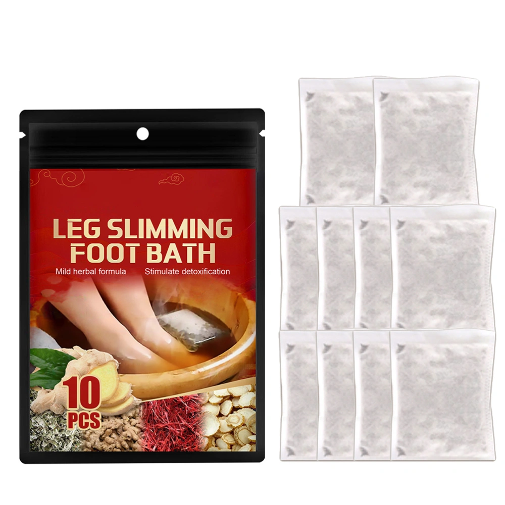 Lymphatic Drainage Ginger Foot Soak Leg Slimming Foot Bath Foot Reflexology Spa Relax Massage Foot Care