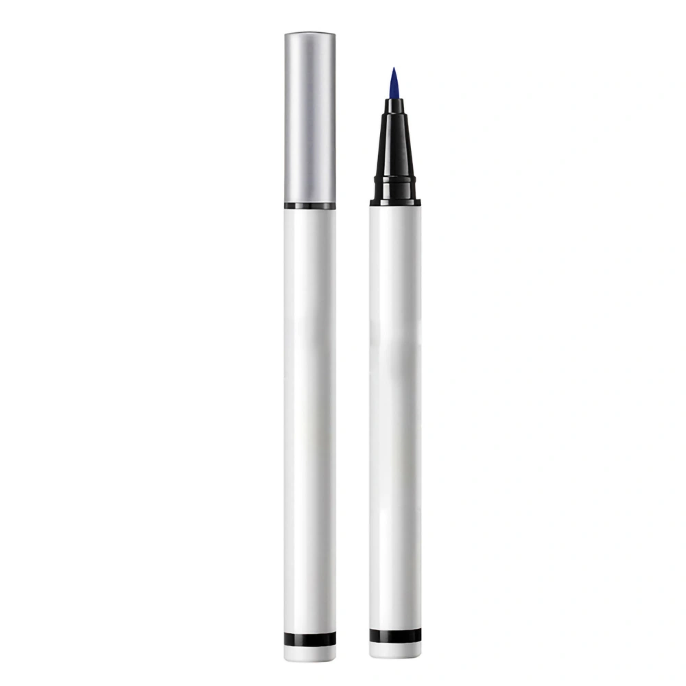 Liquid Eyeliner Waterproof Long Lasting Quick Dry Ultra Fine Eye Liner Pen for Women Party StageBlue