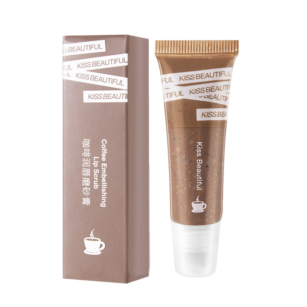 Moisturizing Lip Scrub Coffee Nourishing Lip Exfoliator Fade Lip Lines Lip Exfoliating Cream