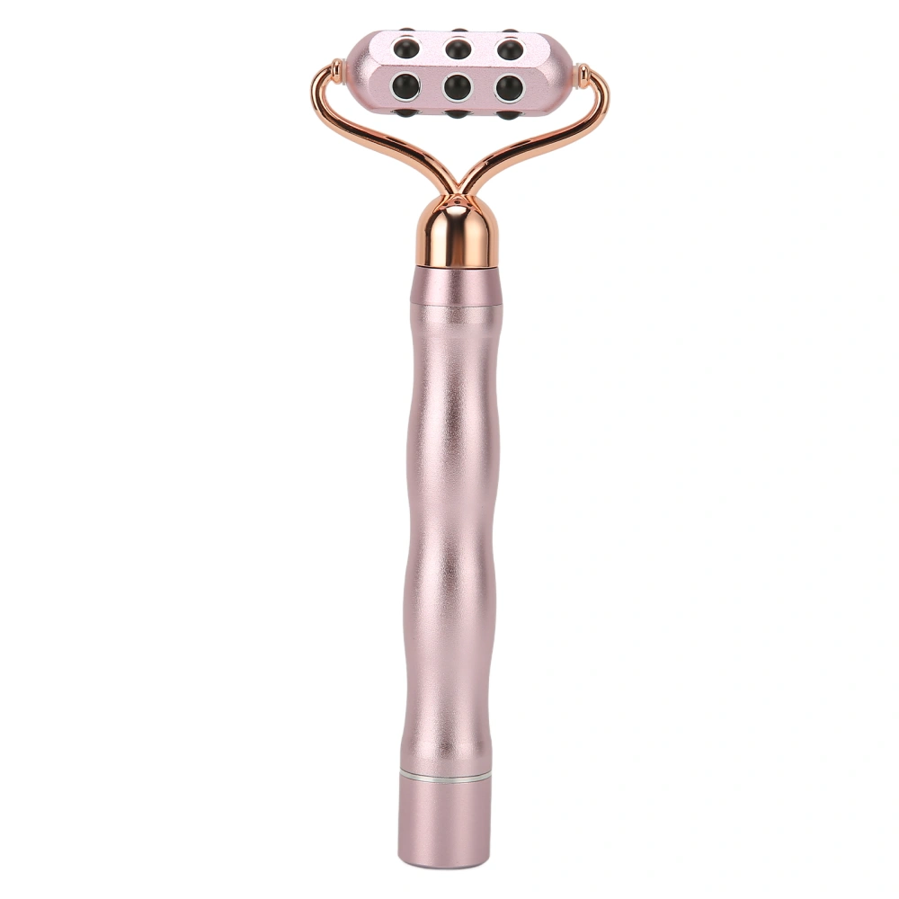 Portable Electric Face Roller Skin Lifting Facial Massager Aluminium Alloy Face Massage Tool