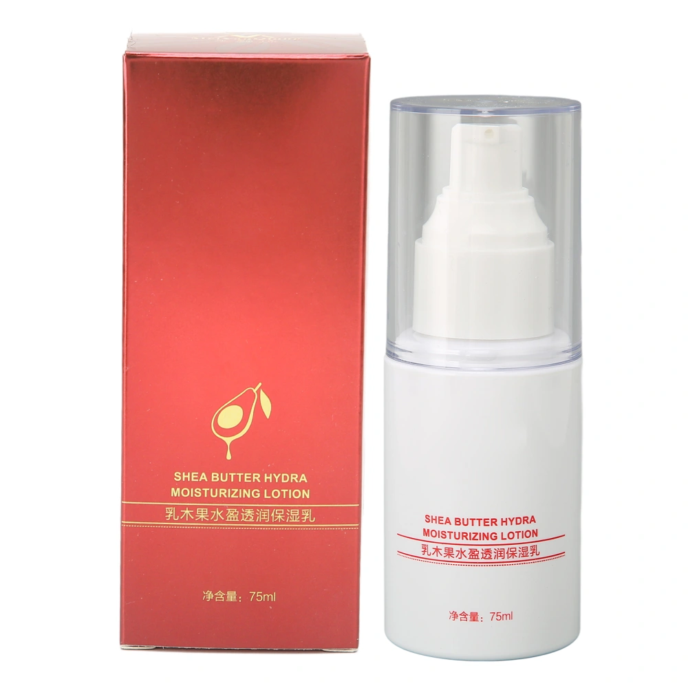 75ml Moisturizing Lotion Comfortable Hypoallergenic Face Hydrating Moisturizer for Sensitive Skin