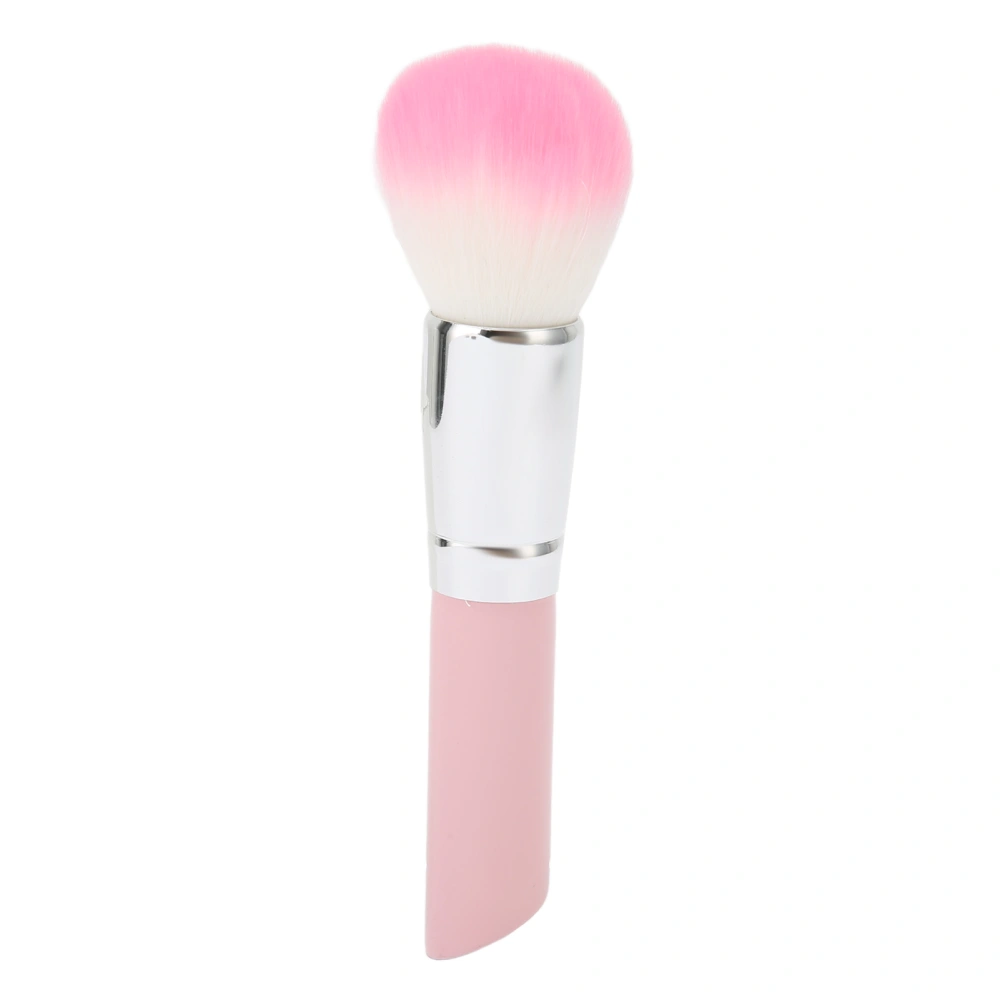 Loose Powder Blush Brush Professional Portable Makeup Brush Cosmetic Tool for Makeup Artist (Pink)