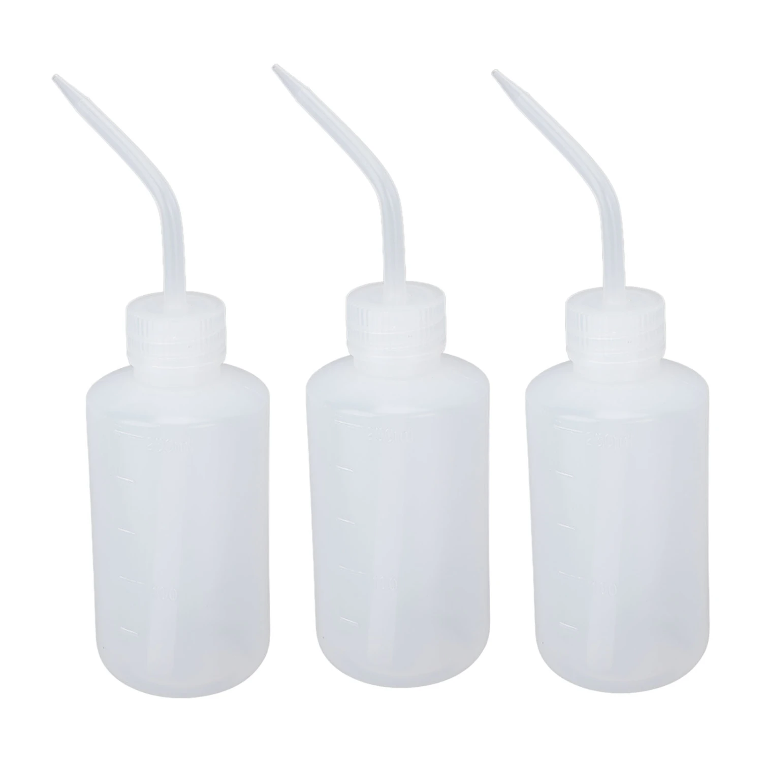 3pcs Tattoo Wash Bottle PVC Tattoo Soap Wash Squeeze Bottle Tattoo Accessories 250ml
