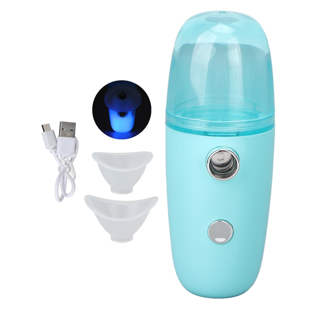 Eye Nebulizer Mini Portable Moisturizing Spray Facial Beauty Device Eye Moisturizer Eye WashBlue