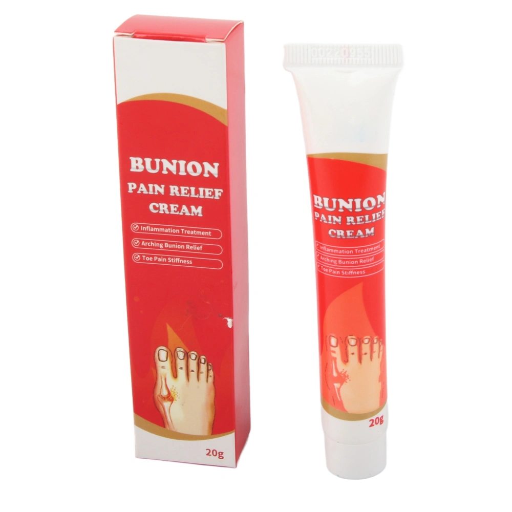 Sumifun Bunion Pain Relief Cream Toe Wrist Ankle Joint Soothing Rheumatic Ointment 20g