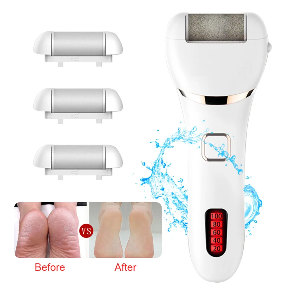 Electric Callus Remover Professional Rechargeable Dead Hard Skin Remover Foot Pedicure Tools