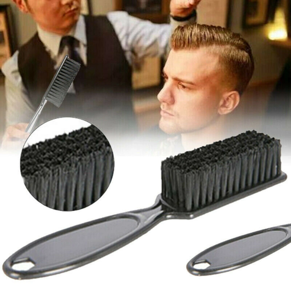 Fade Brush Comb Scissors Cleaning Brush Multi Function Barber Shop Skin Care