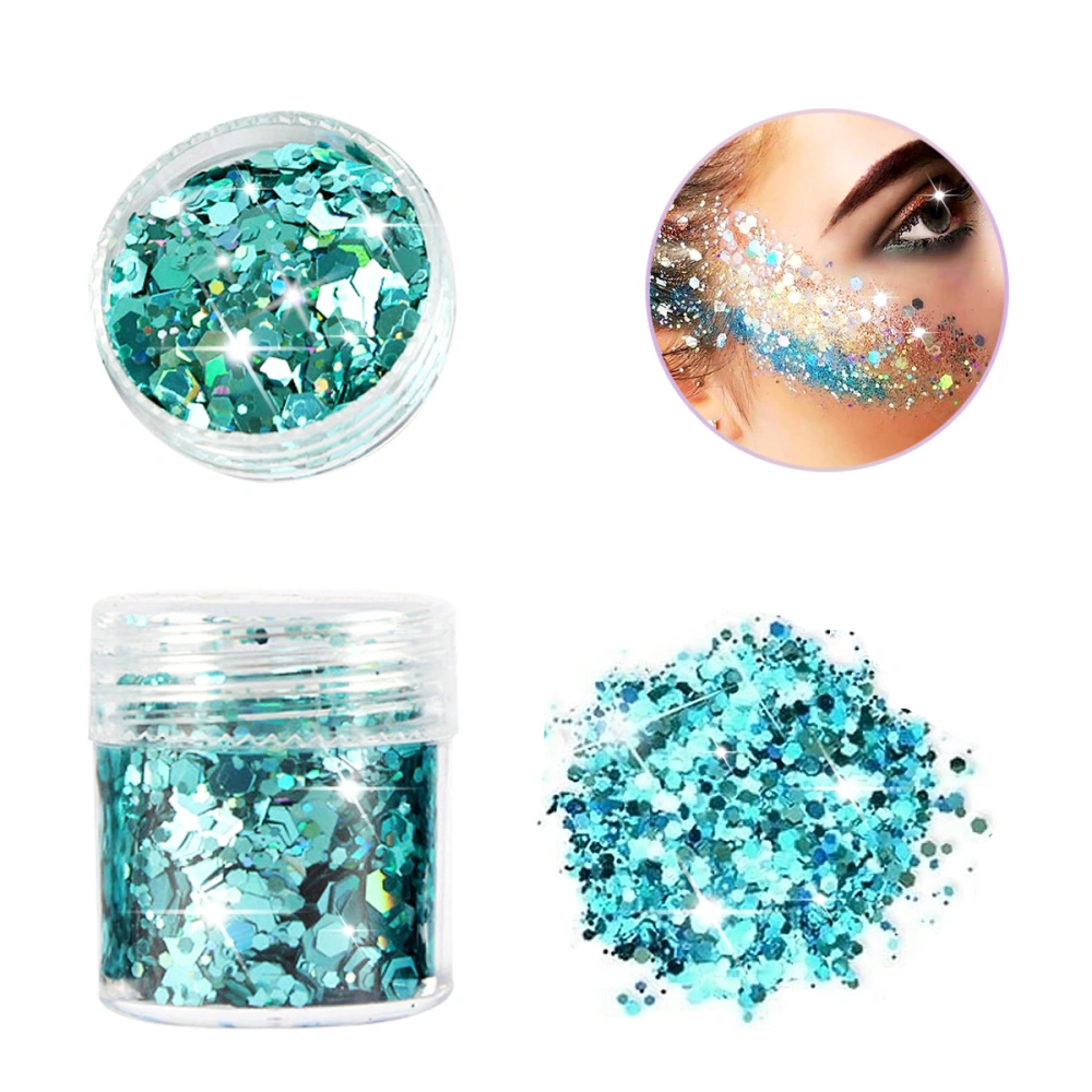 Glitter Sequin Chunky Glitter for Face Nails Eyes Lips Hair Body Make Up Glitter Flakes