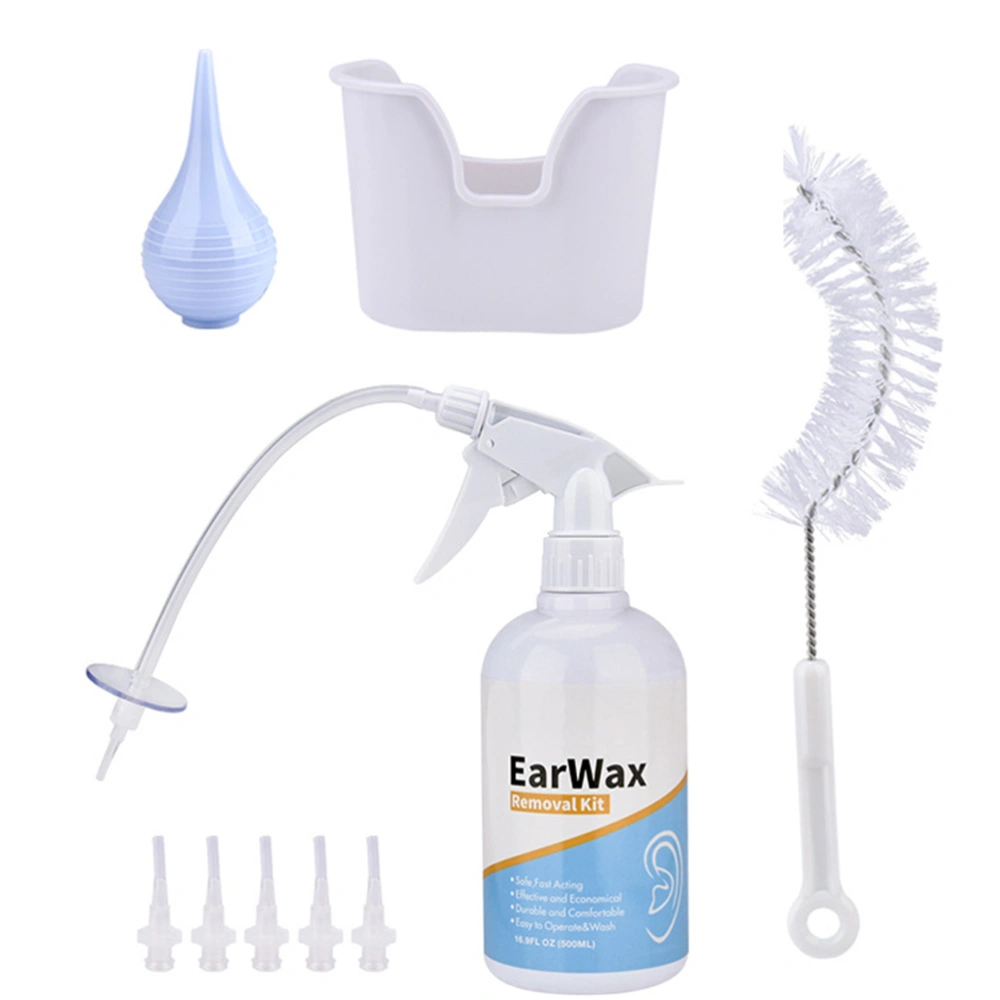 Ear Wax Removal Tool Kit Ear Wax Remover Washer Bottle System for Ear Cleaning Irrigation