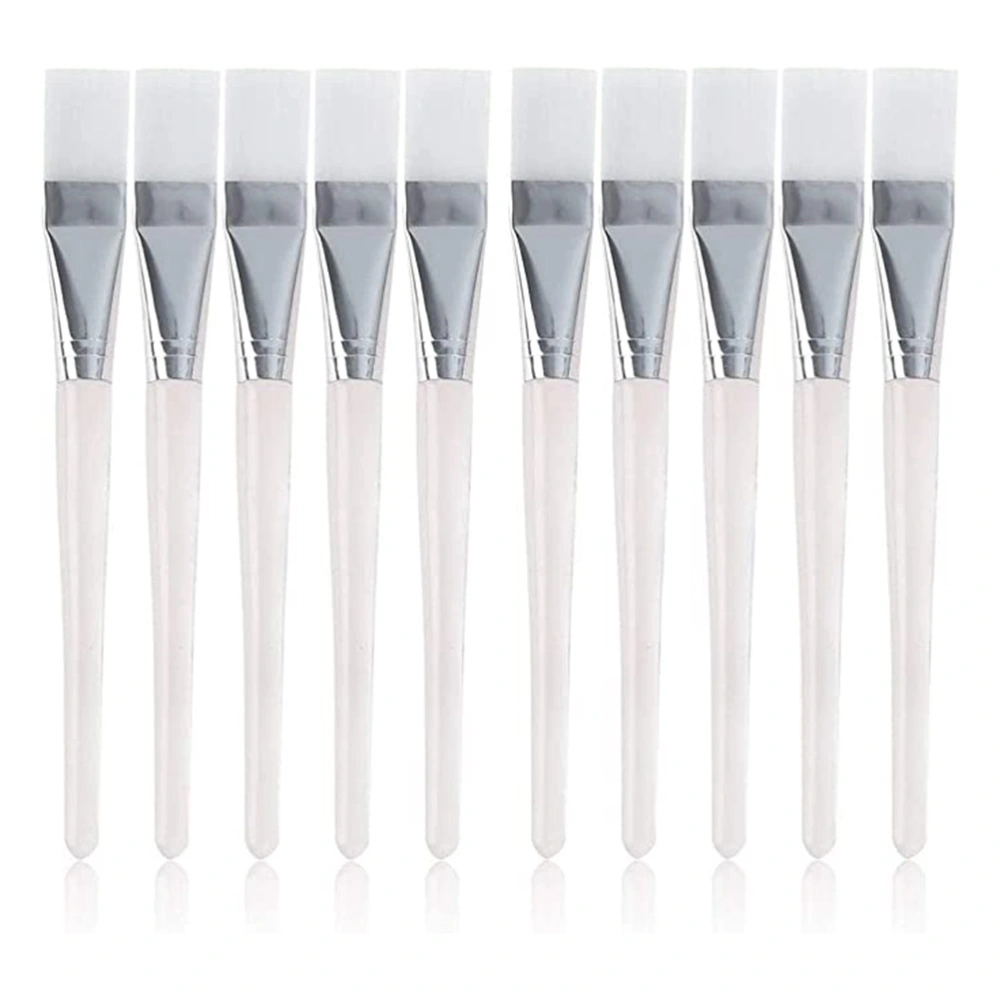 10Pcs Face Mask Brush Facial Mask Brushes Applicator Facial Applicator Brushes for Applying Facial Mask