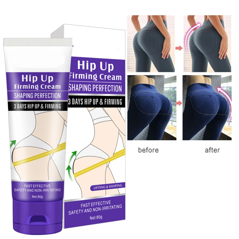 80g Butt Enhancement Cream Sexy Hip Buttock Enlargement Cream Hip Enhancer Ass Lift Up Plant Extract Effective Massage Cream