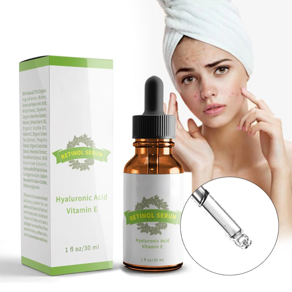 Retinol Solution Anti Aging Face Serum Hyaluronic Acid Serum Oil Face Care Liquid