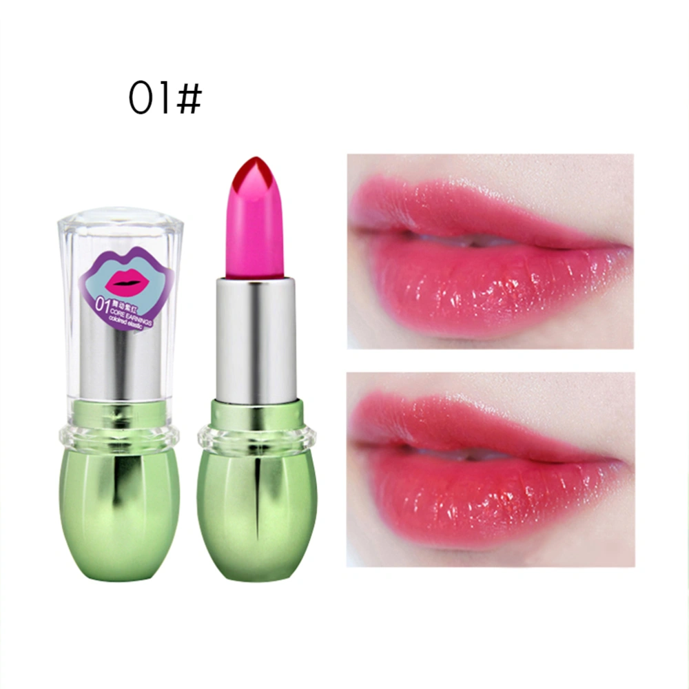 Aloe Vera Lipstick Long Lasting Temperature Change Color Red Lip Stick Winter Moisturizer Jelly Lipsticks