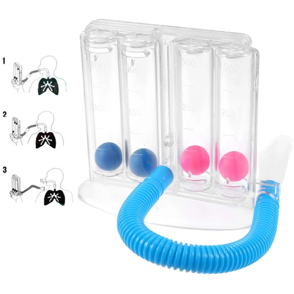 Respiratory Training Device Four Ball Spirometry Training Device Lung Function Tester Breathing Training Device