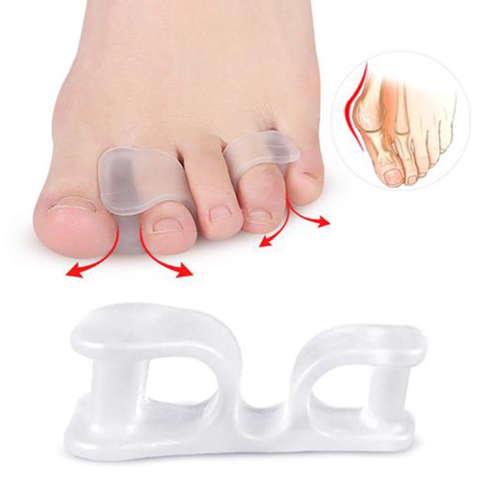 1 Pair Toe Separators Spacer Straightener Thumb Toe Separators Bunion Corrector