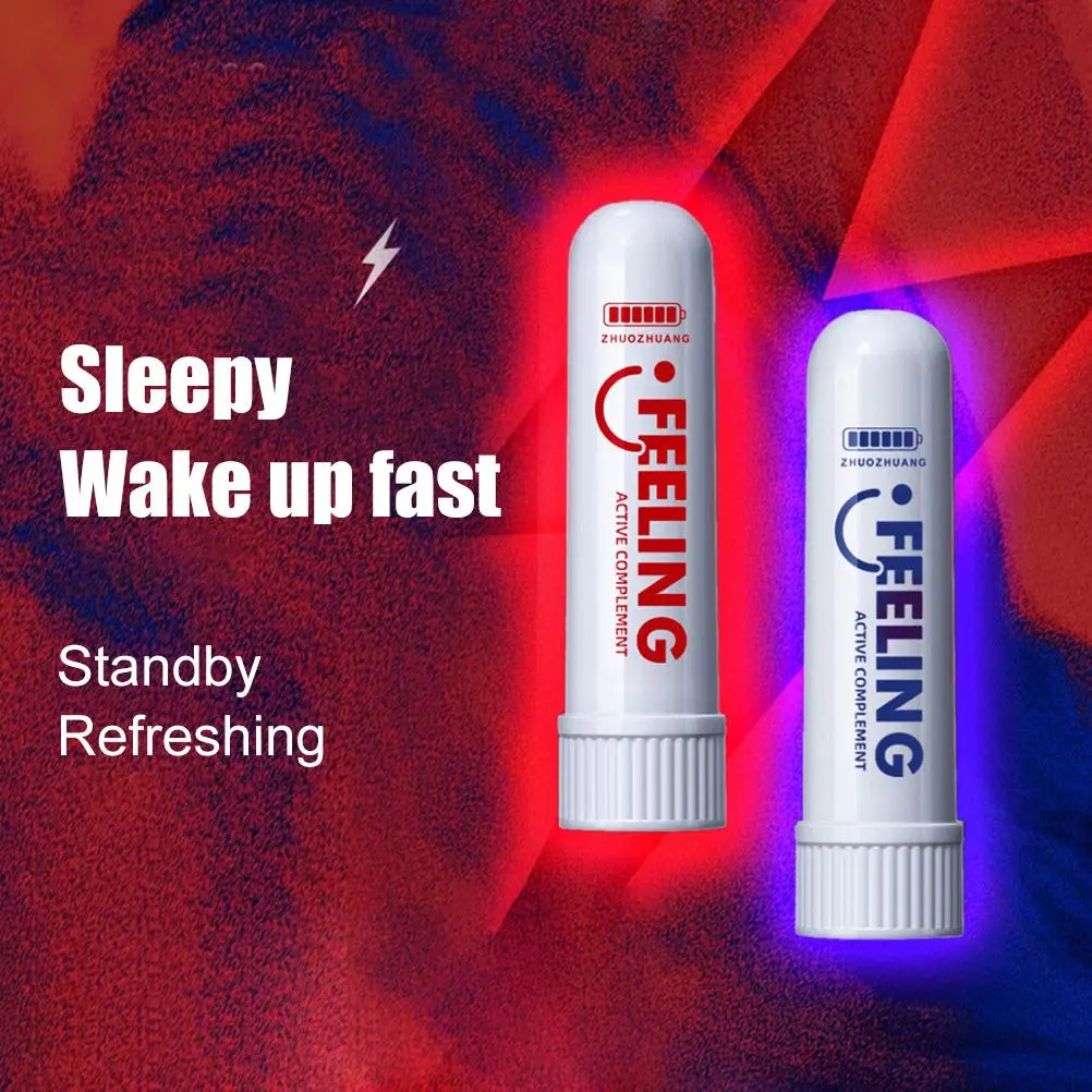2Pcs Active Refreshing Energy Stick Portable Anti Dizzy Refreshing Sticks