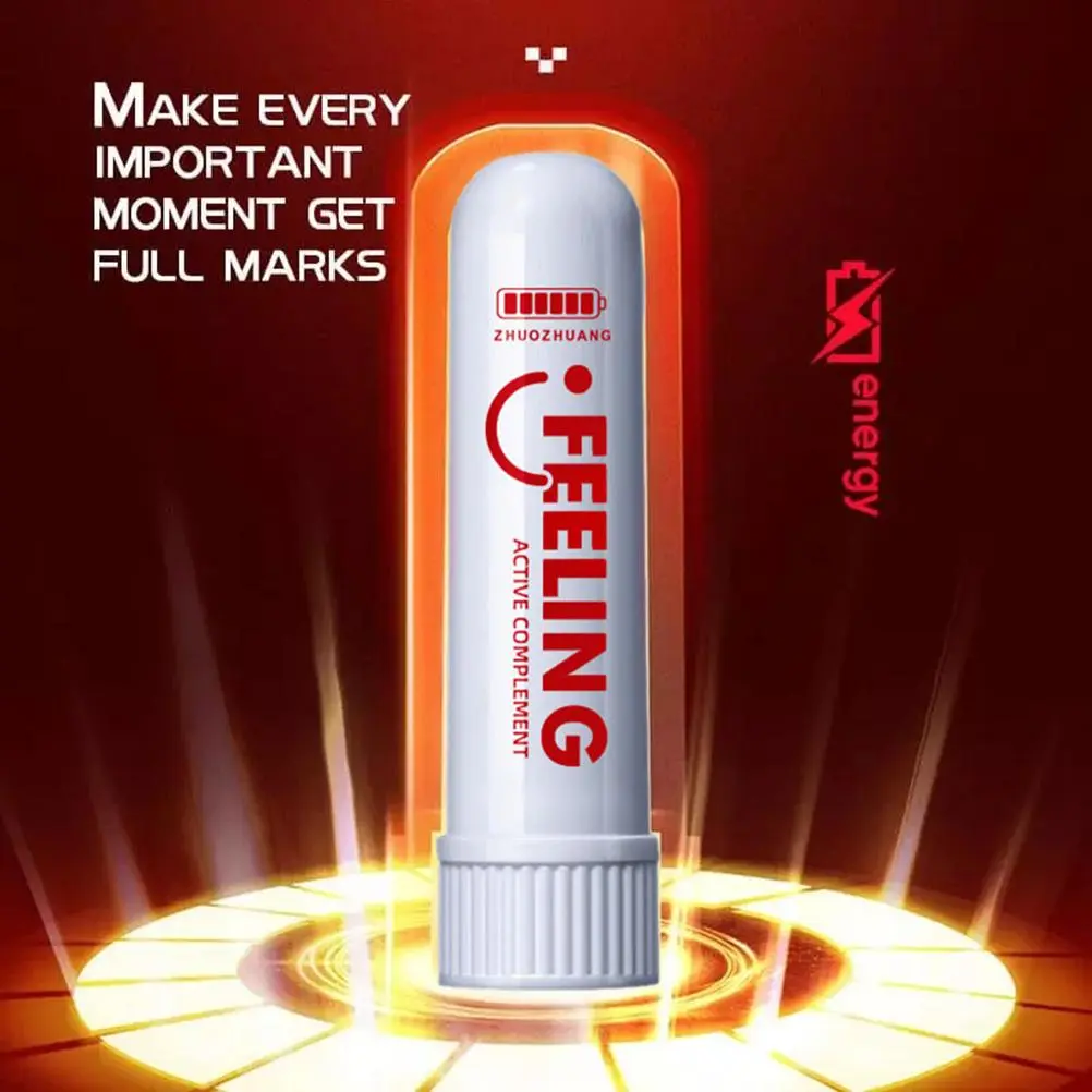 2Pcs Active Refreshing Energy Stick Portable Anti Dizzy Refreshing Sticks