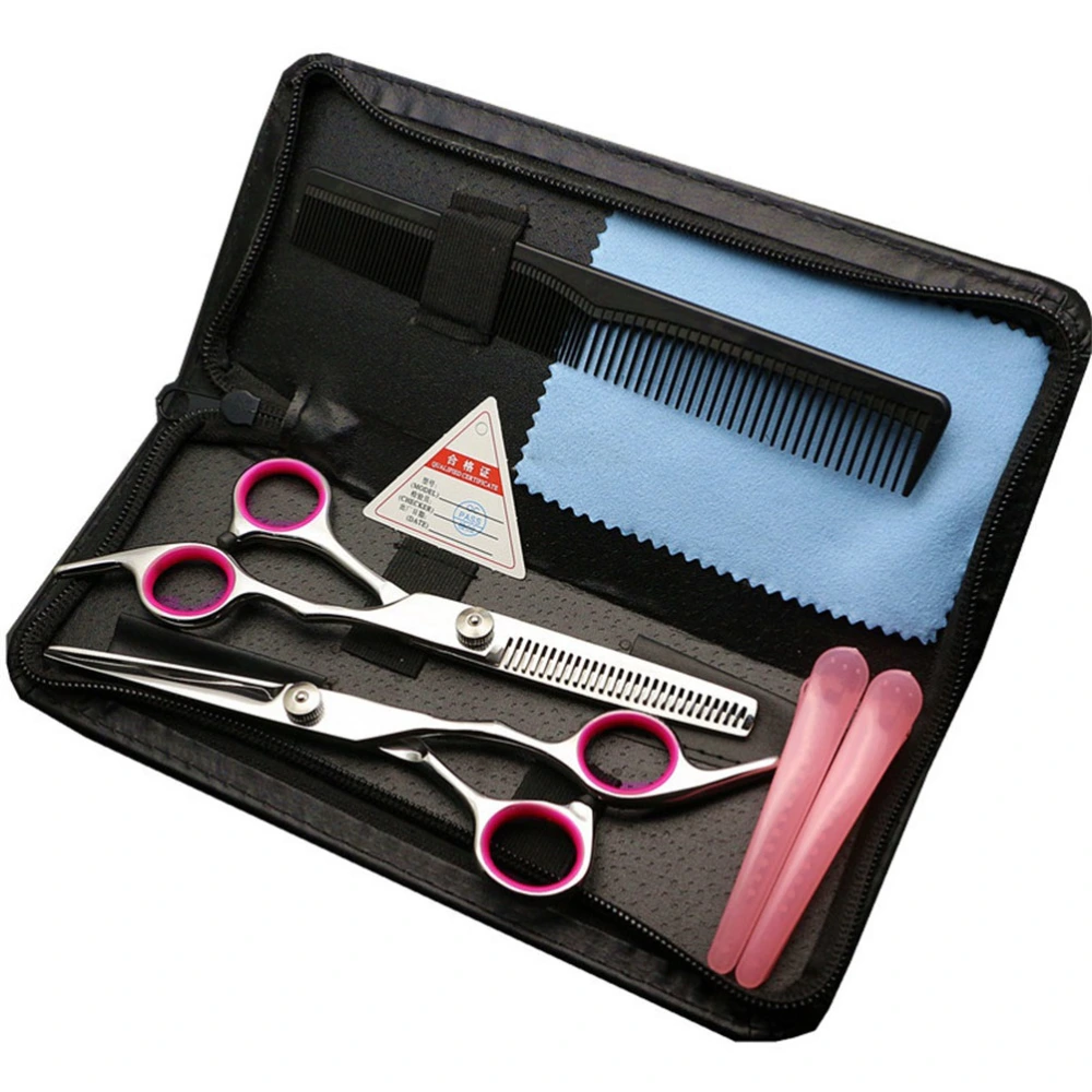 Professional Hair Scissors Set Stainless Steel Scissors Salon Hairdressing Tools for Men Women