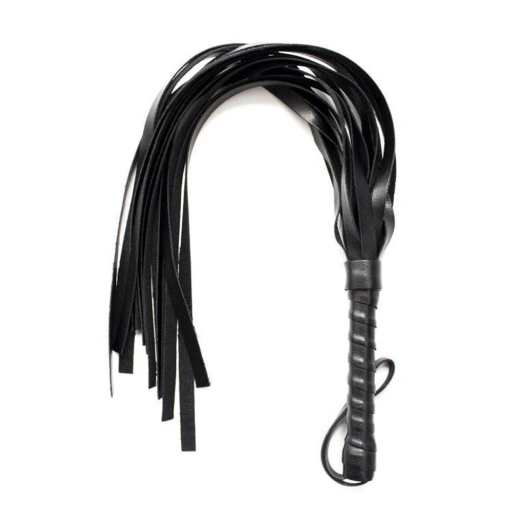 Whip Sexy Leather Whip Toy Cosplay Prop SM Adult Flirting Toy for Couple or Lover