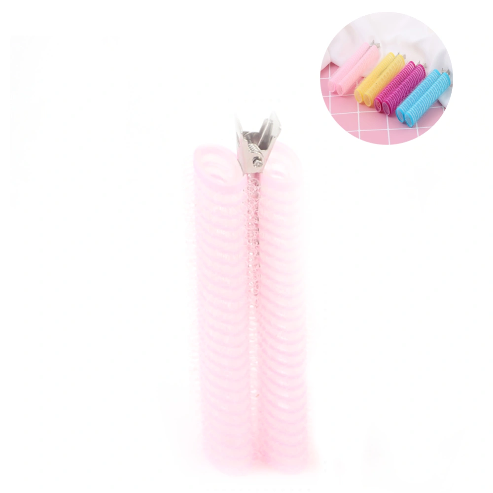 Self Adhesive Hair Curlers Self Holding Rollers Convenient Non Slip Hairpin Edge Clip for Household Salon