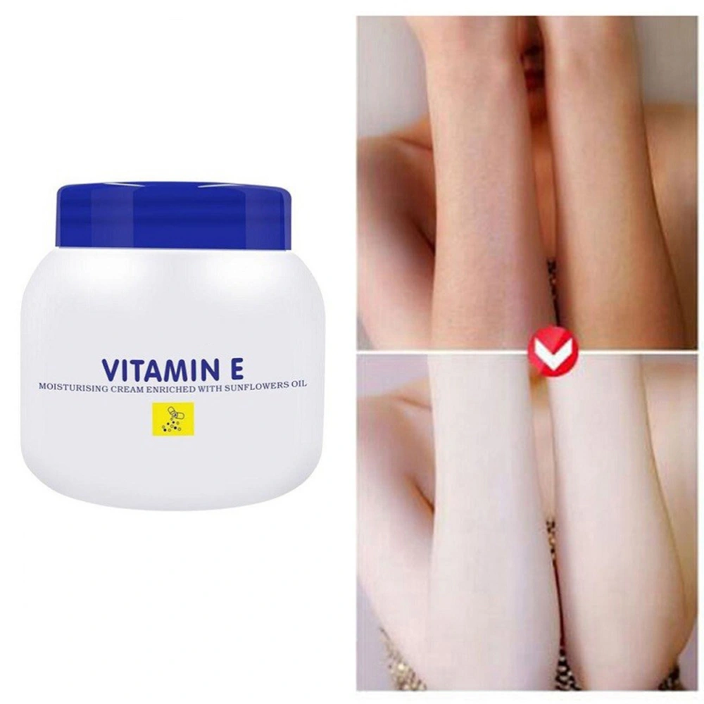 250ml Vitamin E Cream Whitening Moisturizing Shrinking Pores Brighten Skin Tone Lifting Cream