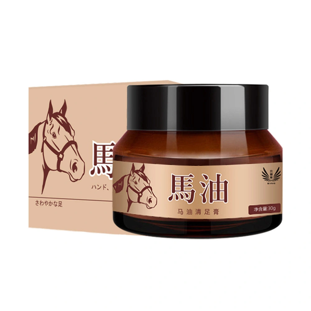 Horse Oil Hand Foot Cream Horse Anti Chafing Skin Repairing Moisturizer for Rough Dry and Cracked Chapped Feet Heel