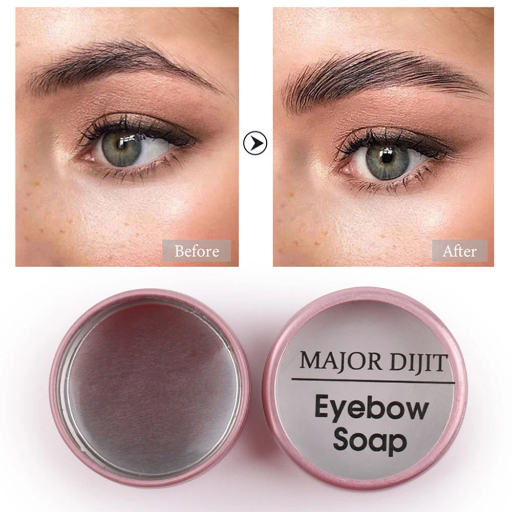 3D Feathery Eyebrow Shaping Soap Eyebrow Shaping Gel Soap Long Lasting Waterproof Feathery Brows Makeup Balm