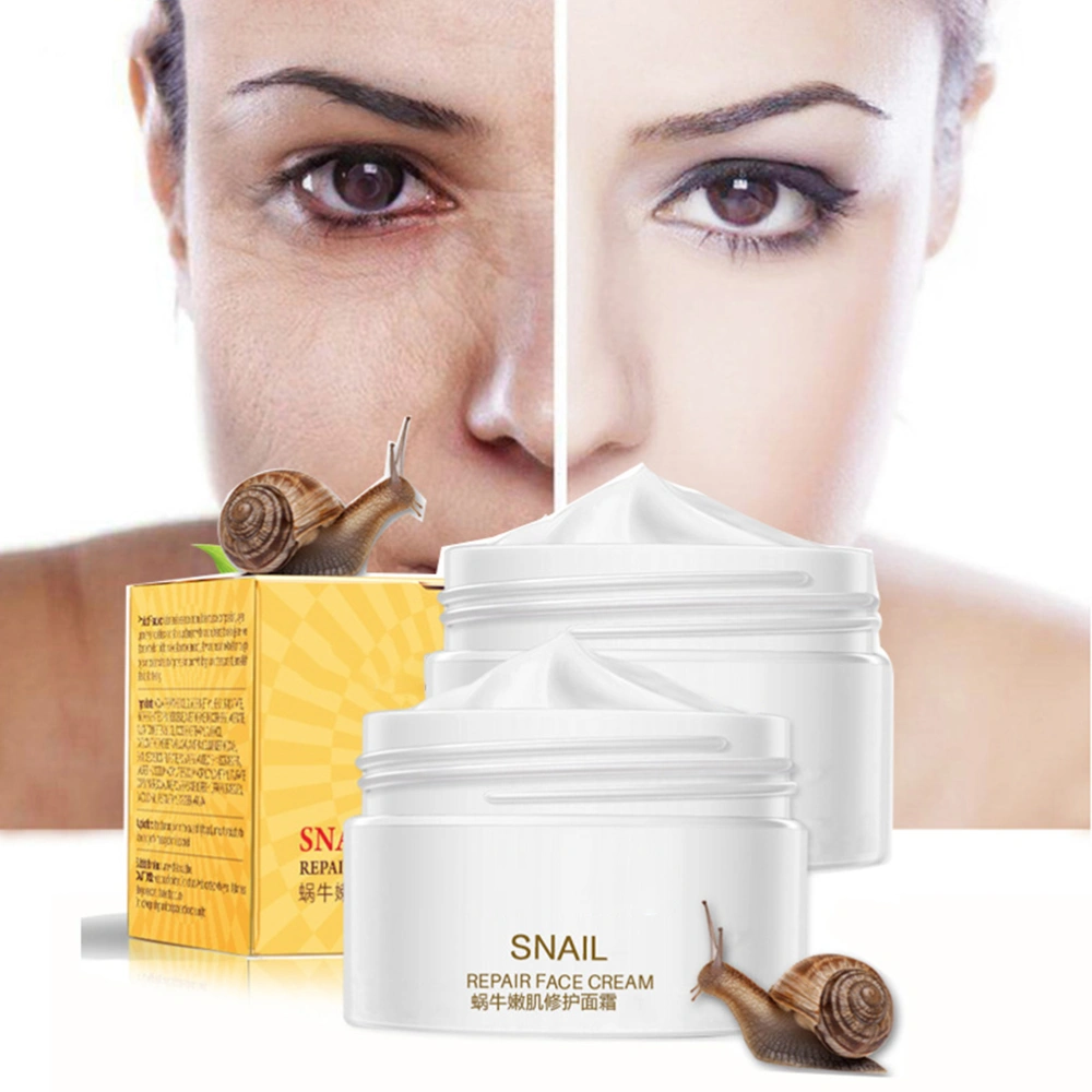 Anti Aging Snail Serum Face Cream Whitening Moisturizing Cream Face Skin Care Cream