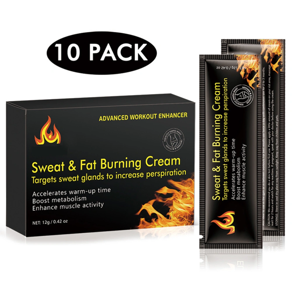 Hot Sweat Cream Extreme Cellulite Slimming and Firming Cream Body Fat Burning Massage Gel Weight Losing Hot Cream