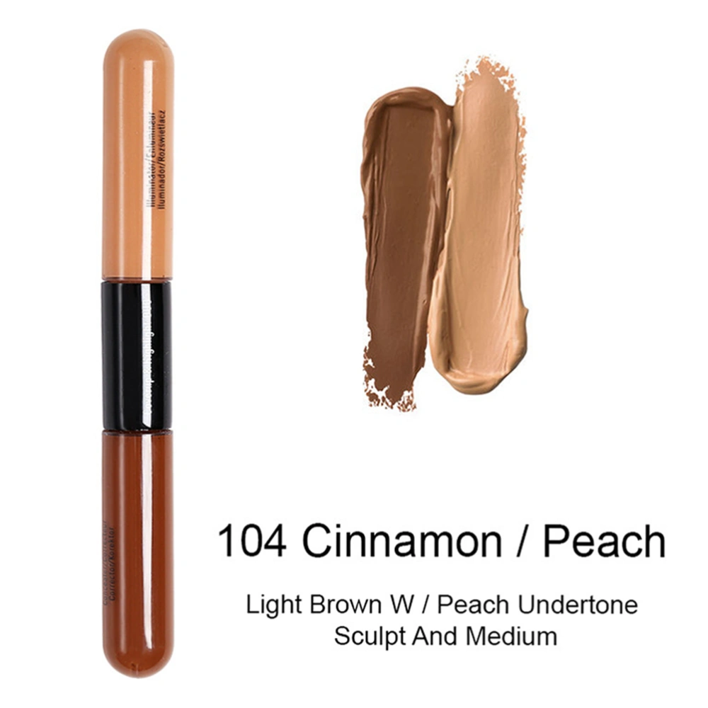 Concealer Stick Double Ended Highlight Contour Stick Eye Concealer Stick Facial Makeup Stick