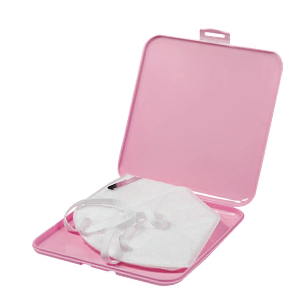 Portable Mask Case Household Disposable Mask Box Portable Dustproof Storage Mask Container Organizer