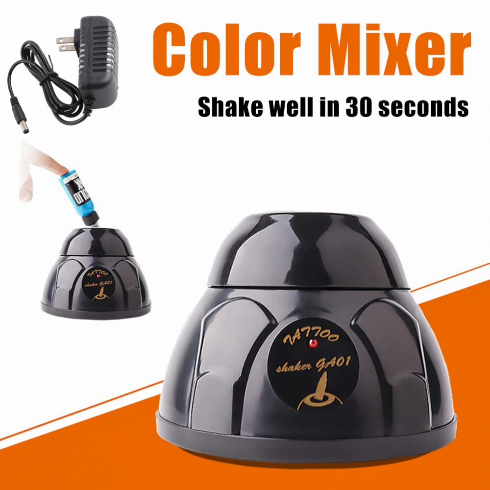 Electric Tattoo Pigment Ink Mixer Color Blender Tattoo Accessory Shaking Ink Pigment Makeup Liquid Bottle Shaker US Plug 110V