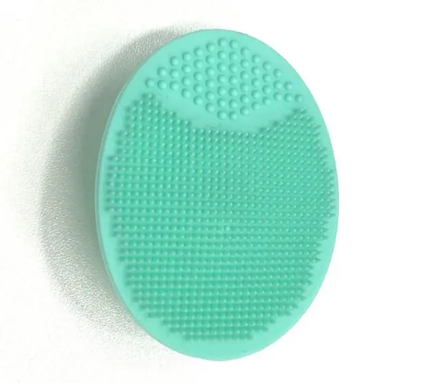 Facial Cleansing Brush Soft Deep Cleaning Dead Skin Removing Massaging Mint Green for Skin Care