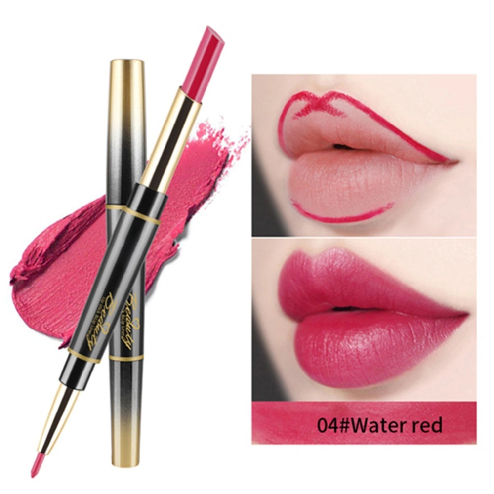 14 Colors 2 In 1 Long Lasting Matte Waterproof Lipliner Lipstick for Women